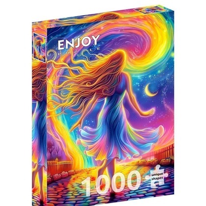 Puzzle 1000 Ścieżka ulubionych kolorów