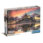 Puzzle 1000 Compact Le Magnifique Mont Saint-Miche