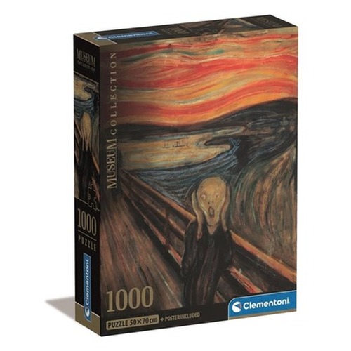 Puzzle 1000 Compact Museum L\'Urlo Di Munch