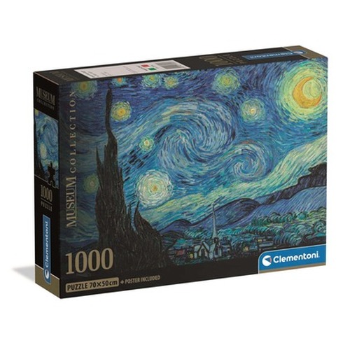 Puzzle 1000 Compact Museum Van Gogh the Starry Night 37065