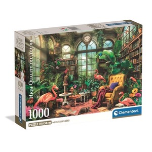 Puzzle 1000 Compact  the Greenhouse Library 39936