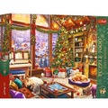 Puzzle 1000 Cozy Winter: Świąteczny wieczór TREFL