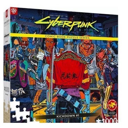 Puzzle 1000 Cyberpunk 2077 Kickdown