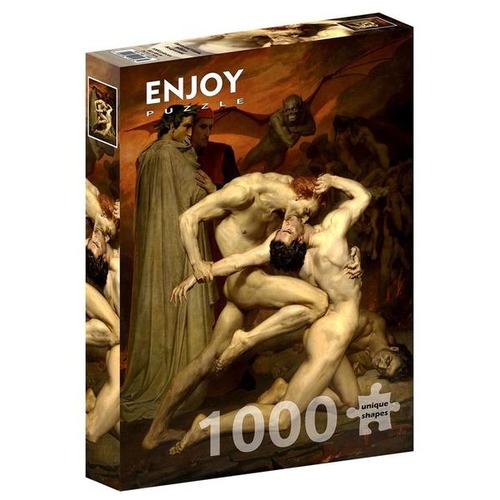 Puzzle 1000 Dante i Wergiliusz w piekle...