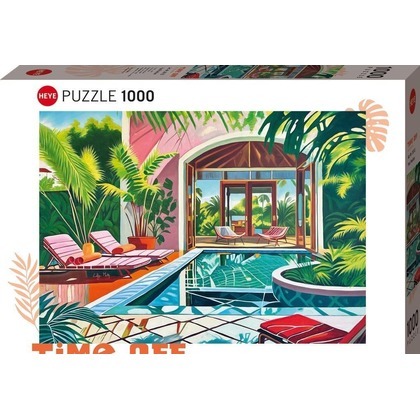 Puzzle 1000 Daydreaming, Basen, Joanna Pilarczyk