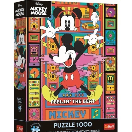 Puzzle 1000 Disney Czuj rytm z Mikim TREFL