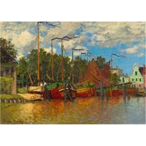 Puzzle 1000 Łódki na jeziorze, Claude Monet, 1871