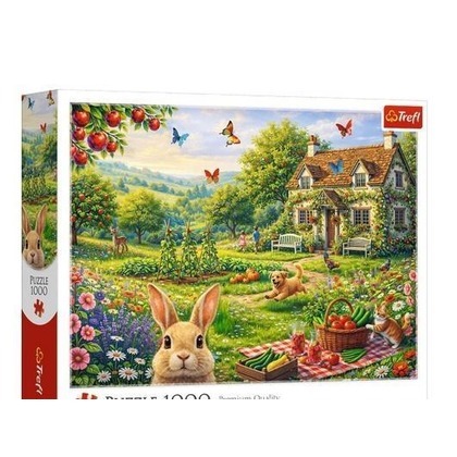 Puzzle 1000 Domek na wsi TREFL