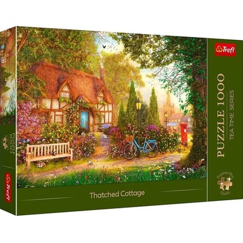 Puzzle 1000 Domek pod strzechą TREFL