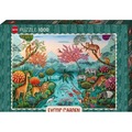 Puzzle 1000 Egzotyczny ogród, Raj