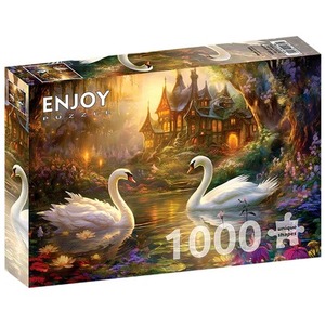 Puzzle 1000 el. Łabędzi śpiew