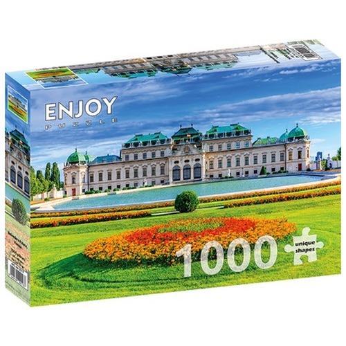 Puzzle 1000 el. Belweder w Wiedniu / Austria