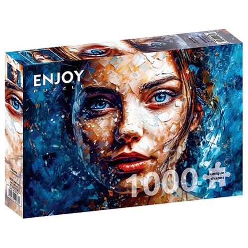 Puzzle 1000 el. Błękitne oczy