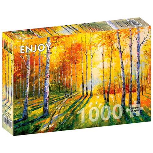 Puzzle 1000 el. Brzozowy gaj