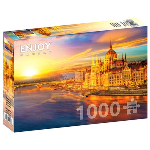 Puzzle 1000 el. Budynek parlamentu / Budapeszt / Węgry