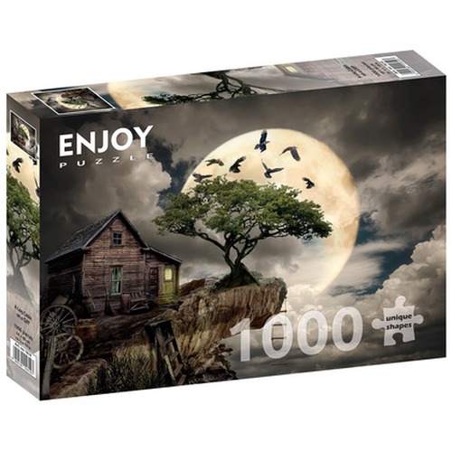 Puzzle 1000 el. Chatka na klifie