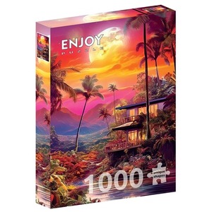 Puzzle 1000 el. Cudowny zmierzch