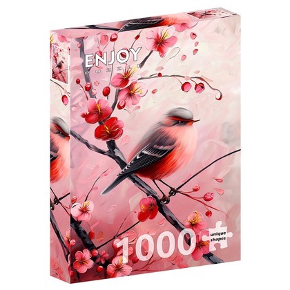 Puzzle 1000 el. Czerwony brzuszek