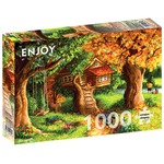 Puzzle 1000 el. Domek na drzewie