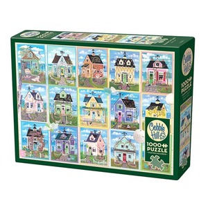 Puzzle 1000 el. Domki nad morzem