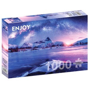 Puzzle 1000 el. Droga Mleczna / Lofoty / Norwegia