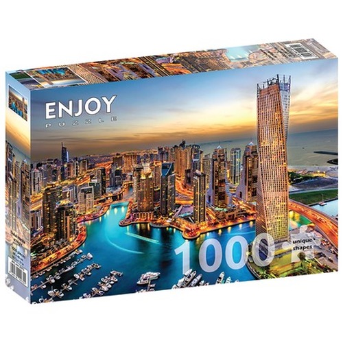 Puzzle 1000 el. Dubaj / Zjednoczone Emiraty Arabskie