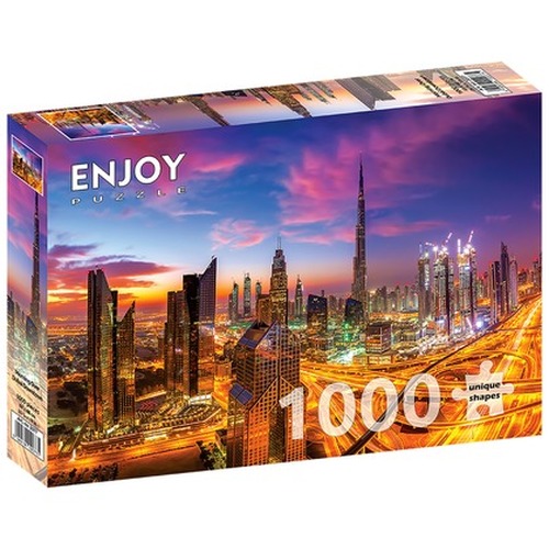 Puzzle 1000 el. Dubaj / Zjednoczone Emiraty Arabskie