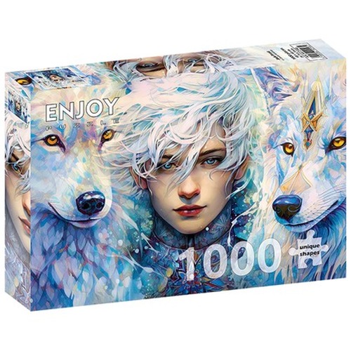 Puzzle 1000 el. Dziadek Mróz