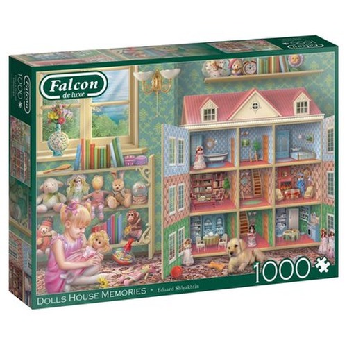 Puzzle 1000 el. FALCON Domek dla lalek