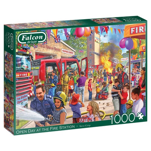 Puzzle 1000 el. FALCON Dzień otwarty w straży pożarnej