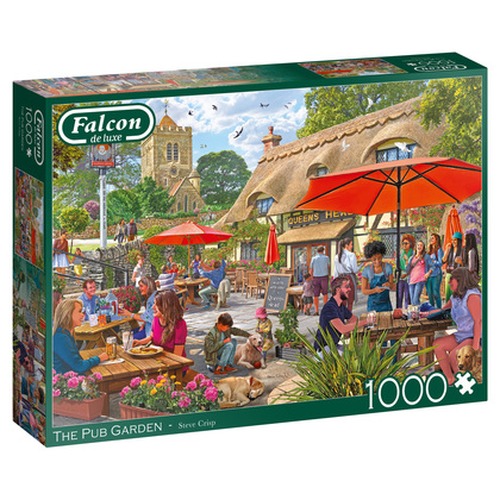 Puzzle 1000 el. FALCON Ogródek piwny