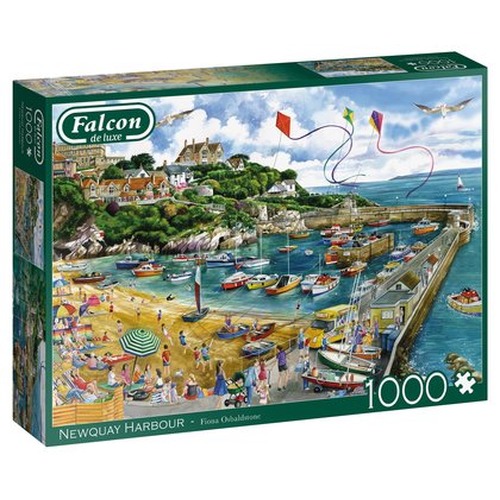 Puzzle 1000 el. FALCON Przystań w Newquay