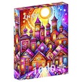 Puzzle 1000 el. Fioletowe miasto