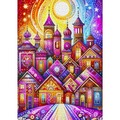 Puzzle 1000 el. Fioletowe miasto