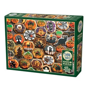 Puzzle 1000 el. Halloweenowe ciasteczka