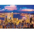 Puzzle 1000 el. Hongkong (fluorescencyjne)