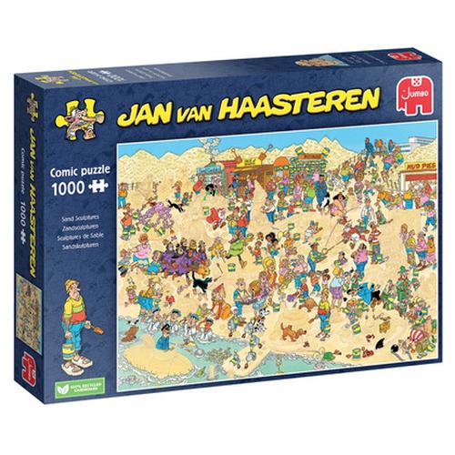 Puzzle 1000 el. JAN VAN HAASTEREN Rzeźby z piasku