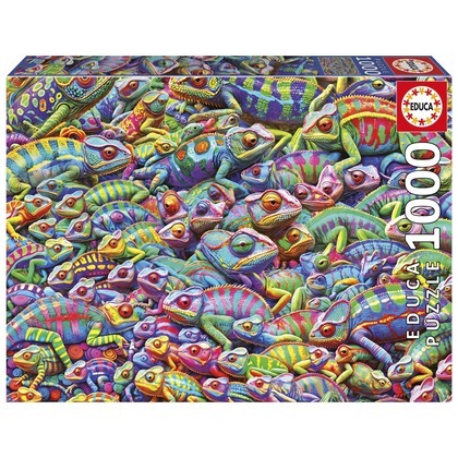 Puzzle 1000 el. Kameleonowy chaos