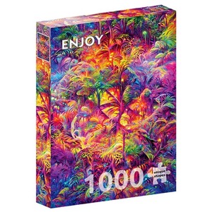 Puzzle 1000 el. Kolorowa dżungla