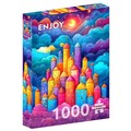 Puzzle 1000 el. Kolorowa forteca