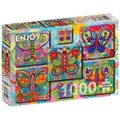 Puzzle 1000 el. Kolorowe motyle