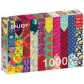 Puzzle 1000 el. Kolorowe wzory 1