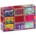 Puzzle 1000 el. Kolorowe wzory 5