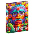 Puzzle 1000 el. Kolorowy totem