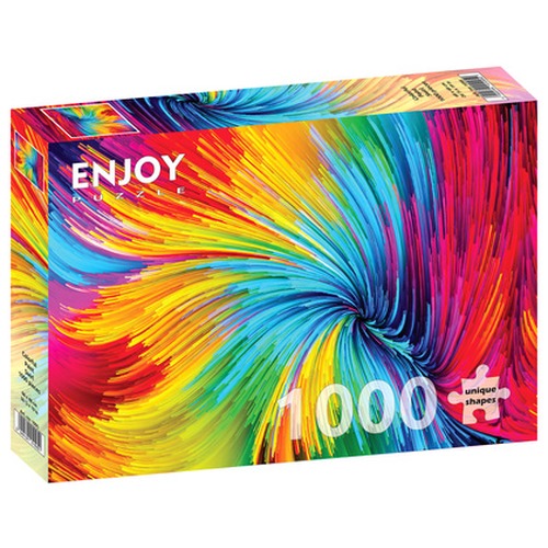 Puzzle 1000 el. Kolorowy wir