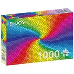 Puzzle 1000 el. Kolorowy witraż