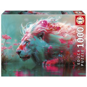 Puzzle 1000 el. Król zwierząt