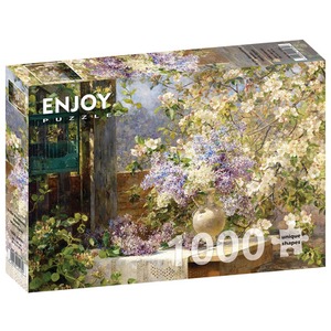 Puzzle 1000 el. Kwiaty w altance, Marie Egner