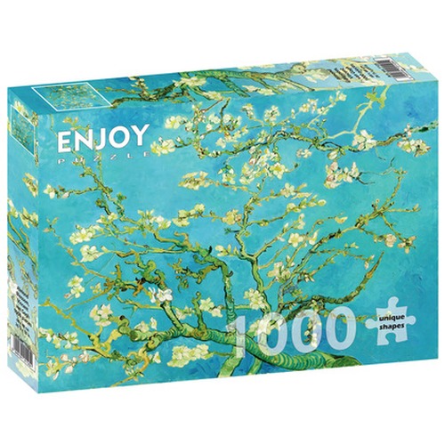 Puzzle 1000 el. Kwitnący migdałowiec, Vincent van Gogh