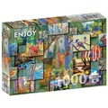 Puzzle 1000 el. Las